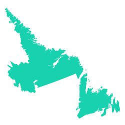 Silhouette of Newfoundland & Labrador